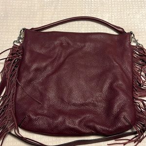 Rebecca Minkoff fringe hobo bag